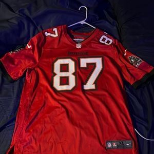 Tampa Bay Rob Gronkowski Mens XL Nike Red Jersey